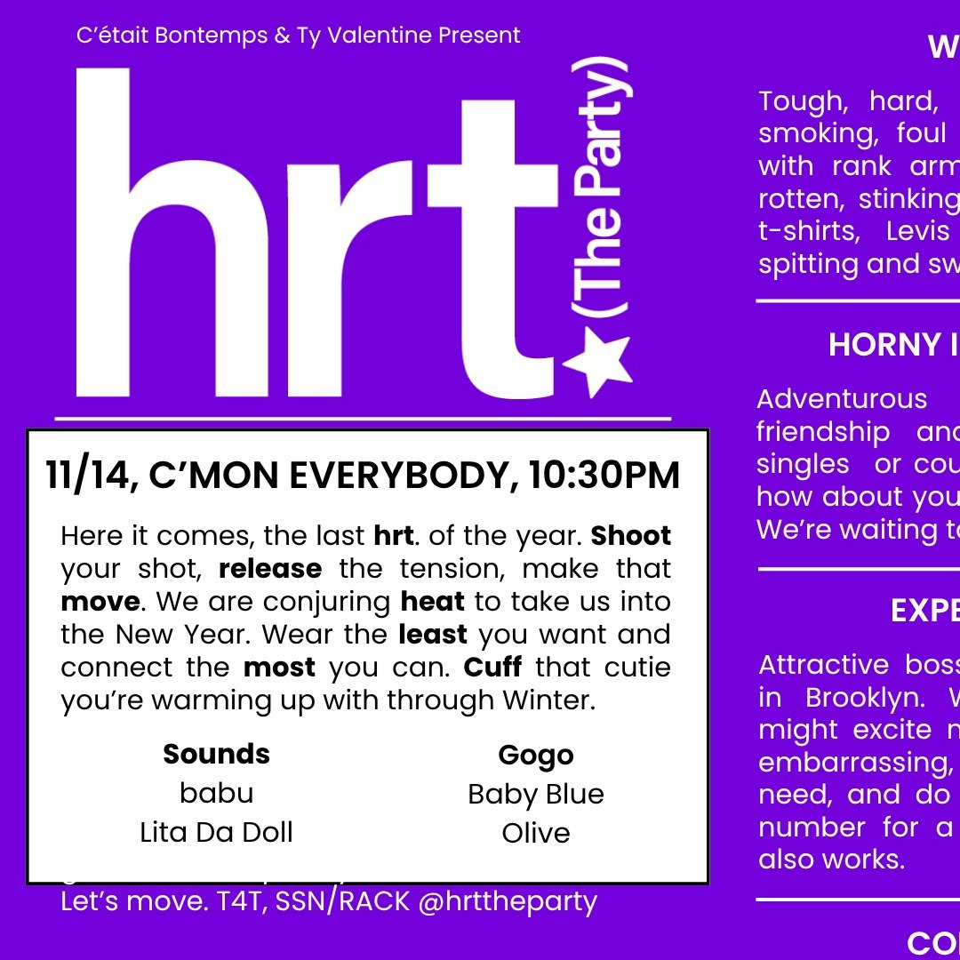 hrt* (the party)