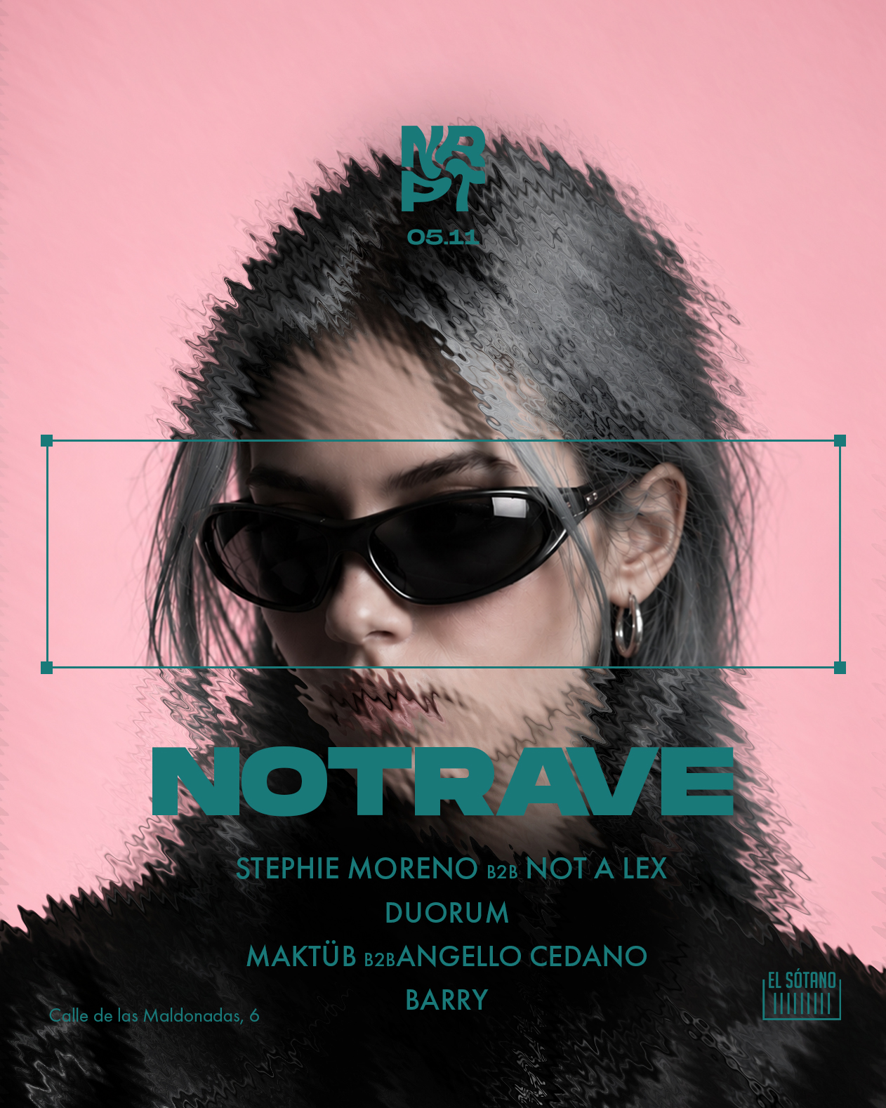 NOTRAVE: Stephie moreno B2B Not A Lex, Duorum, Angello Cedano B2B Maktüb, Barry