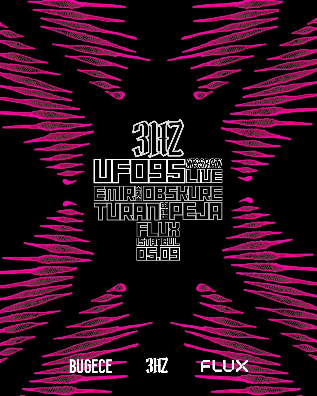 3HZ INVITES: UFO95 (live)