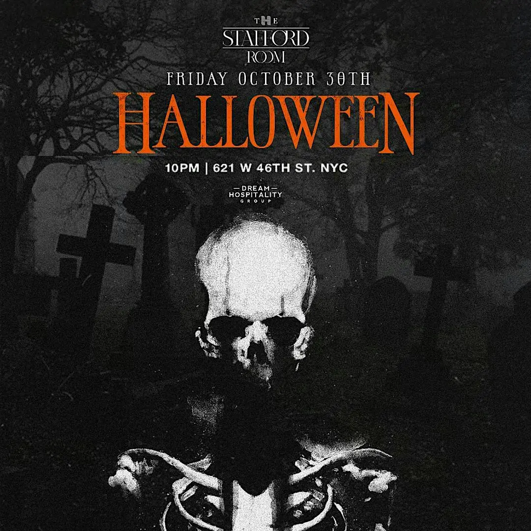 Halloween Weekend Party @ THE STAFFORD ROOM NYC