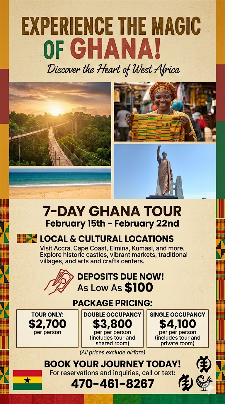 7 Day Ghana Heritage Tour