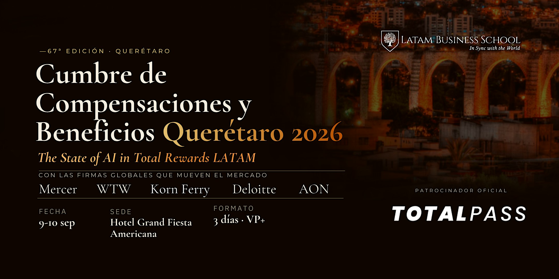 Cumbre de Compensaciones y Beneficios Querétaro 2026