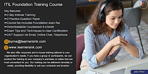 ITIL 5 Training This Month in Tampa, FL – Enroll Now