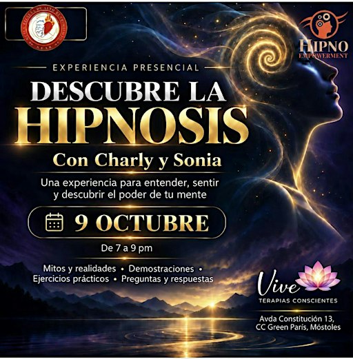 DESCUBRE LA HIPNOSIS con Charly y Sonia | Móstoles