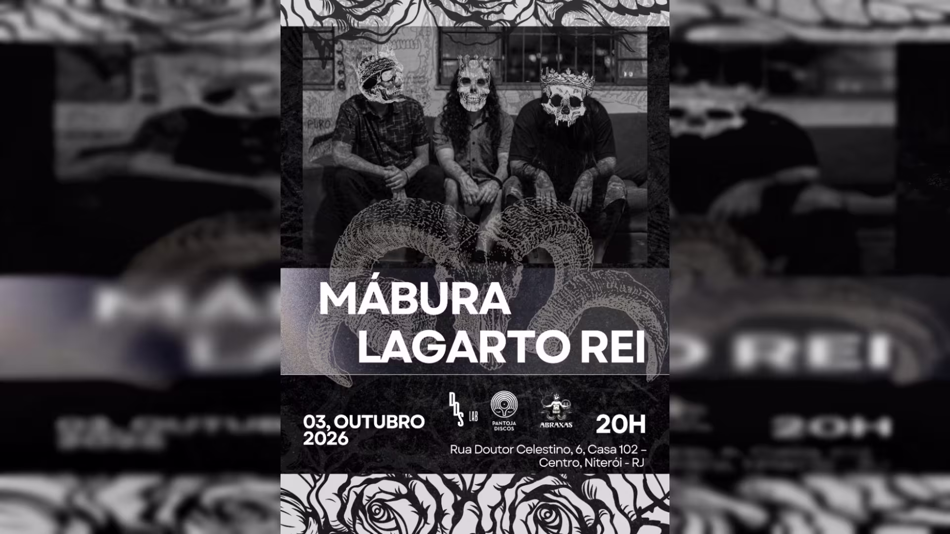 Pantoja, Dds Lab E Abraxas Apresentam: Mábura E Lagarto Rei