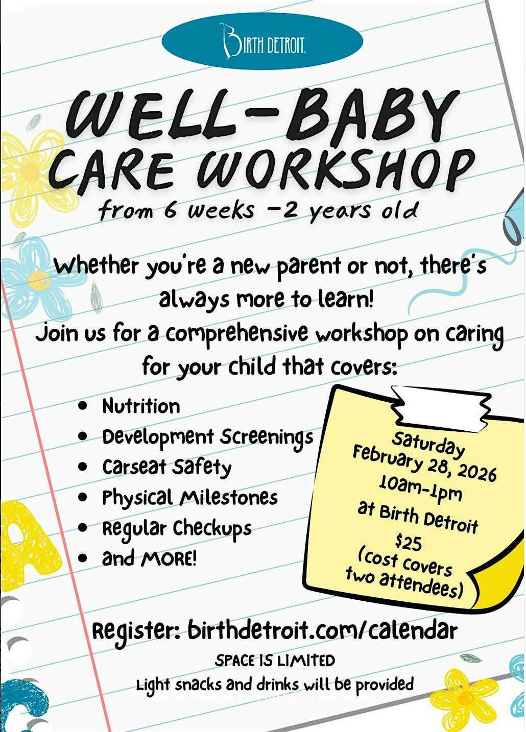 Well-Baby Care Workshop