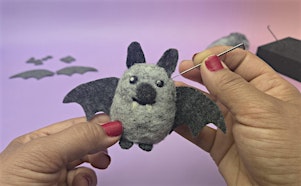 Beginner Needle Felting: Bats
