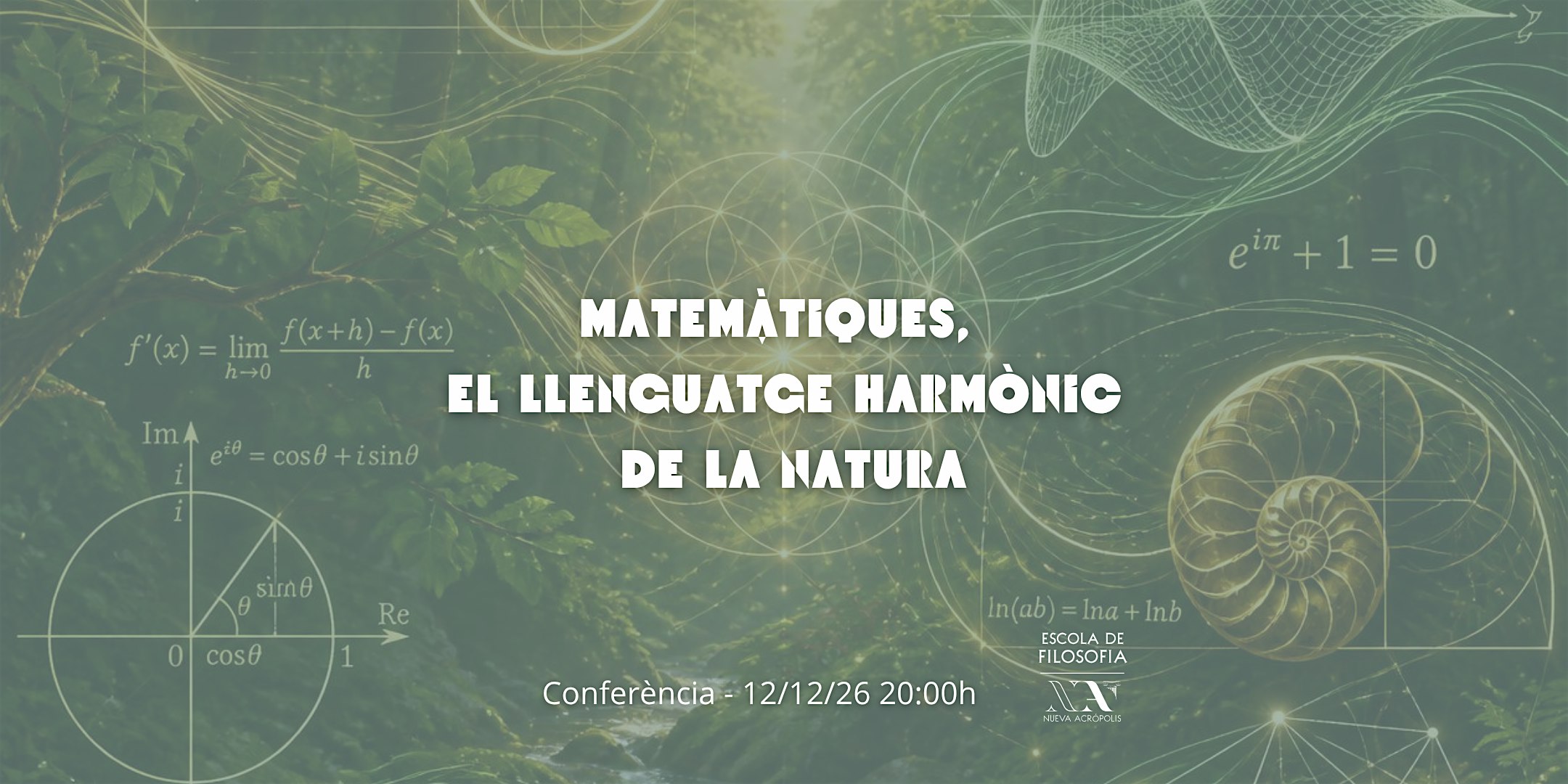 Conferència: Matemàtiques, el llenguatge harmònic de la natura