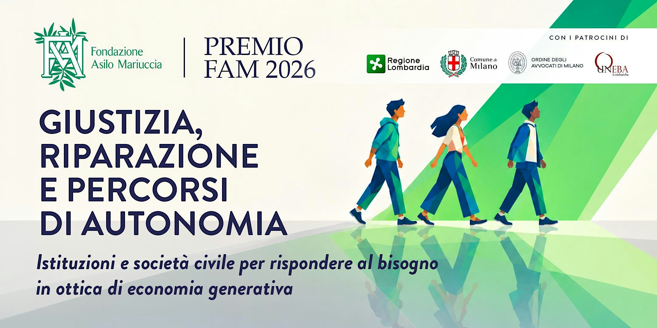 Premio Fondazione Asilo Mariuccia 2026