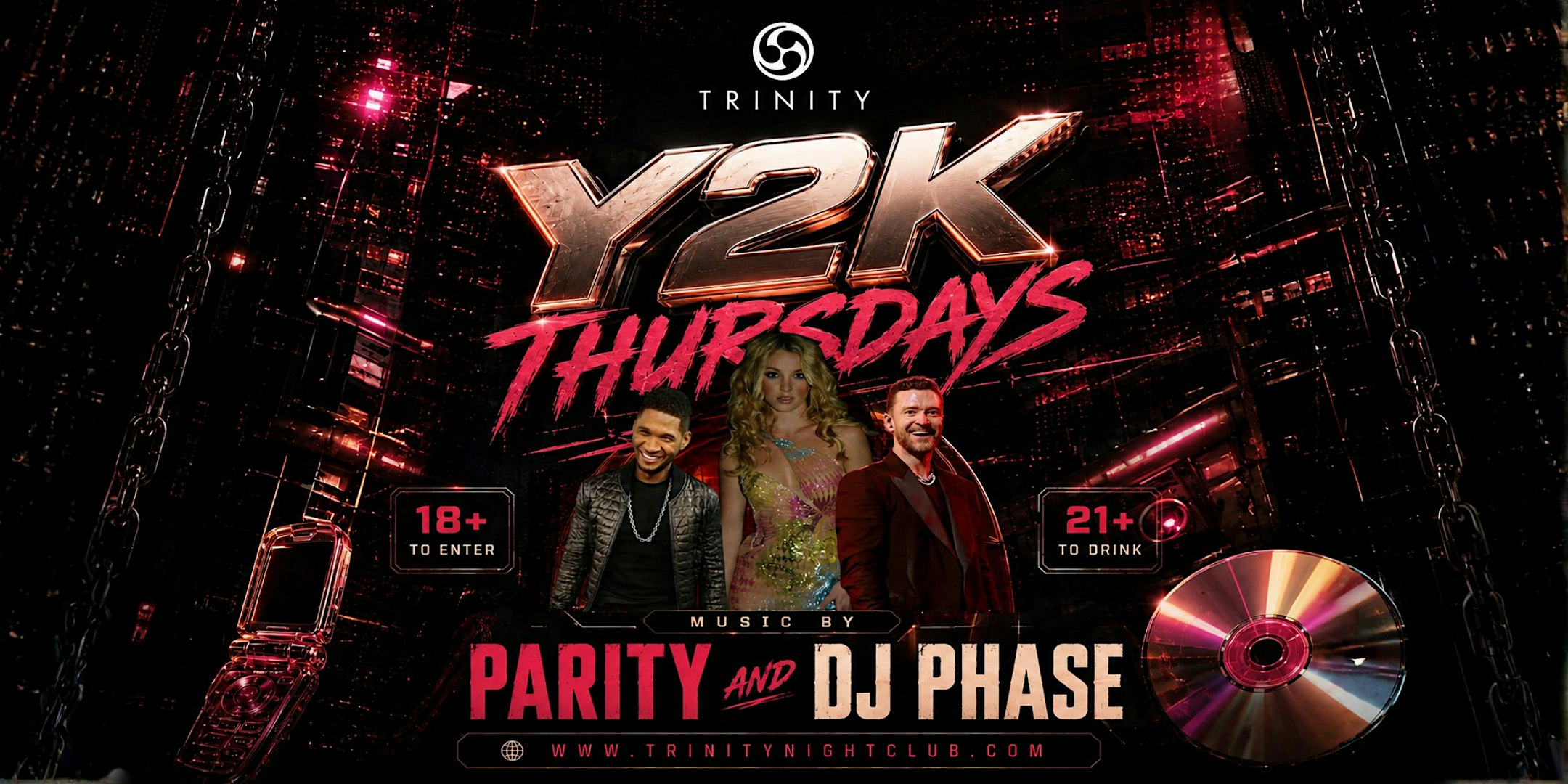Y2K THURSDAYS AT TRINITY- SEATTLE’S #1 THURSDAY NIGHT PARTY