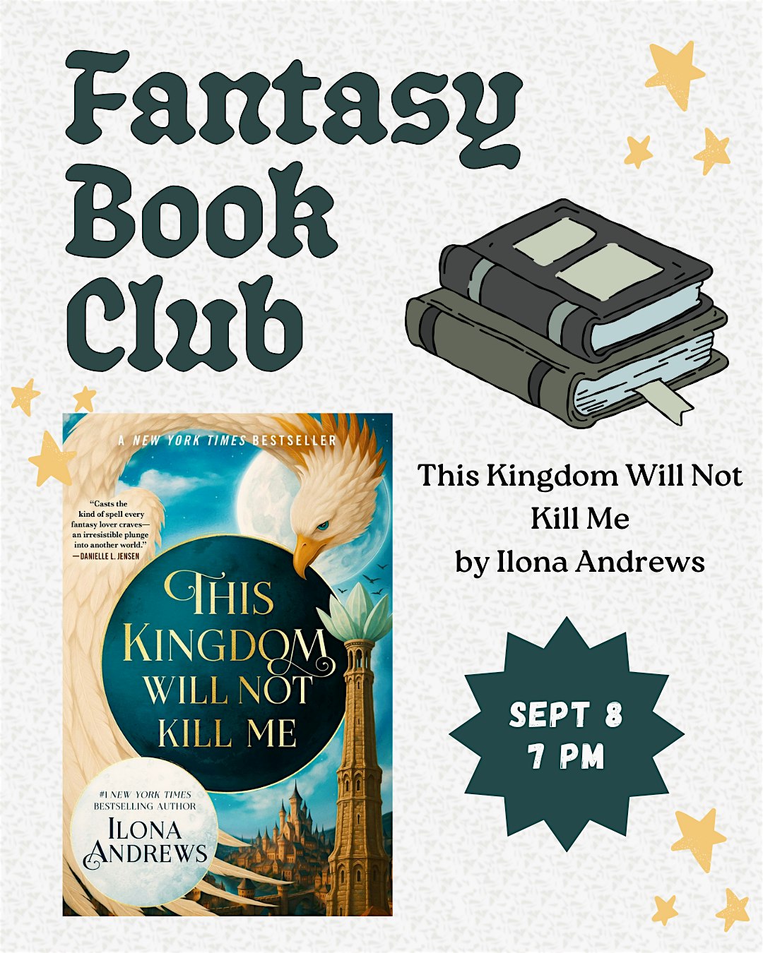 September Fantasy Book Club: This Kingdom Will Not Kill Me