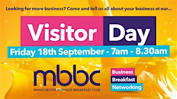 Manchester Business Networking Event - Visitor Day