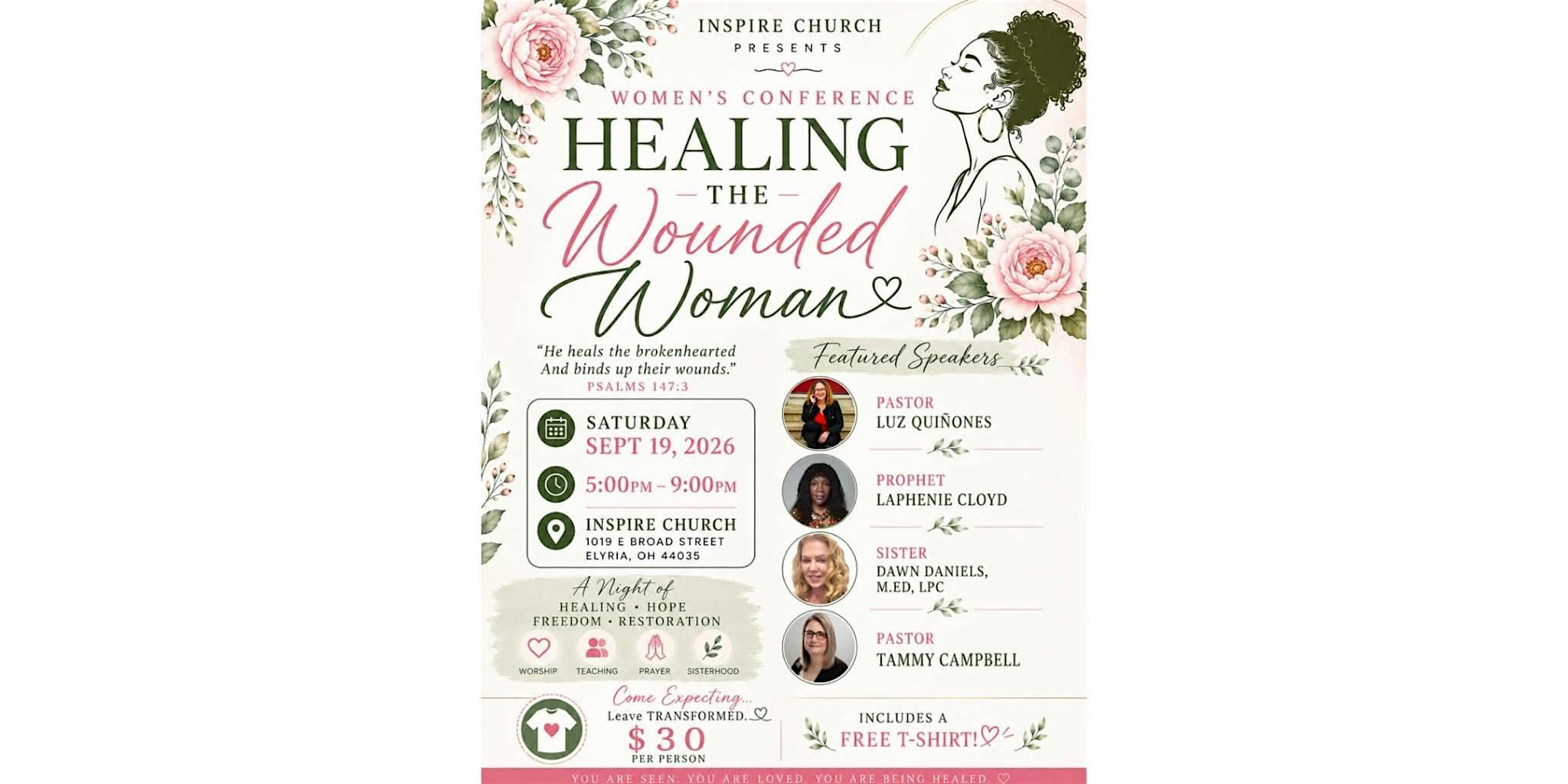 Women's Conference Healing The Wounded Woman