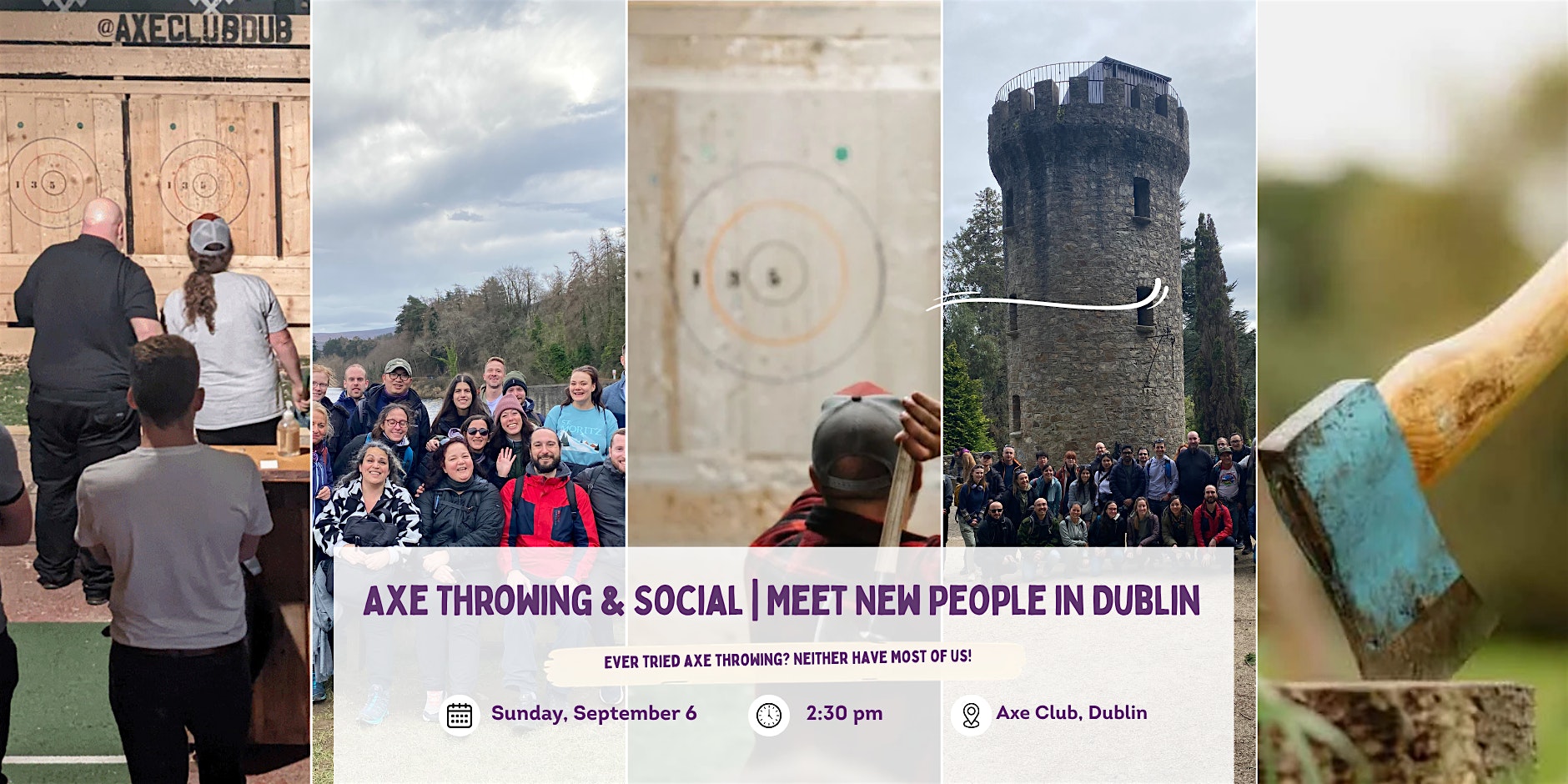 Axe Throwing & Social | Meet New People in Dublin