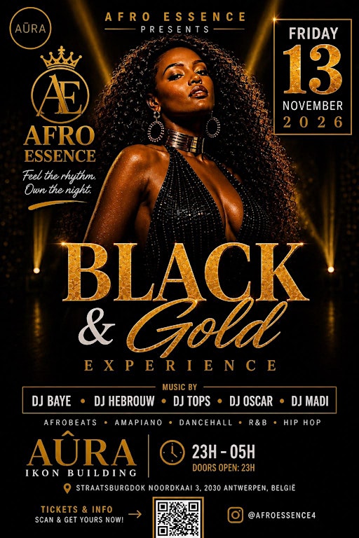 Afro Essence   Black & Gold Experience