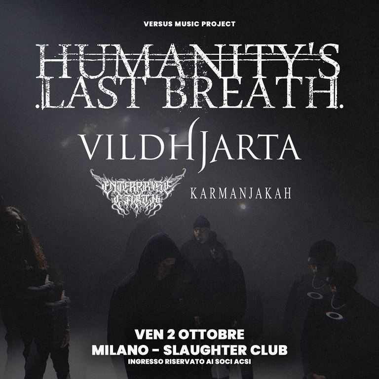 Humanity's Last Breath + Vildhjarta +guest @Slaughter Club, Milano