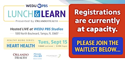 Healthy Aging Series: Heart Health Lunch & Learn