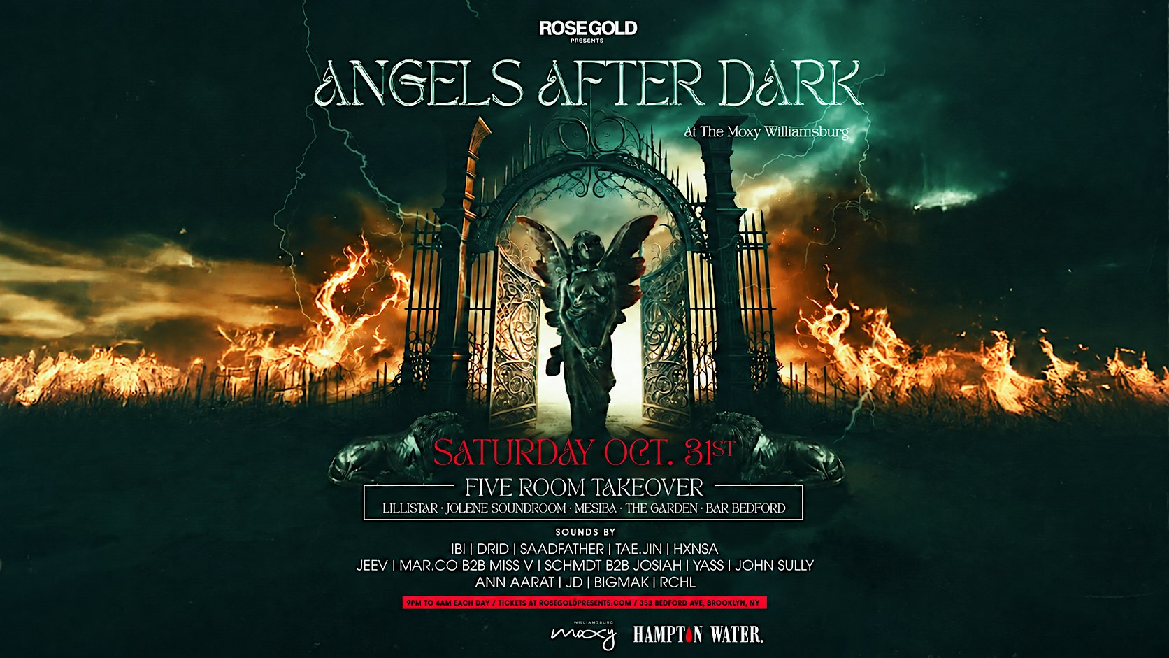 Moxy Williamsburg Halloween Party: Angels After Dark — Oct 31