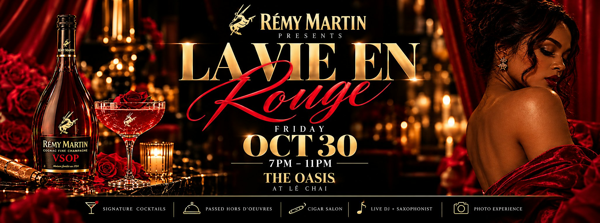 Lé Chai x Remy Martin Presents: La Vie En Rouge