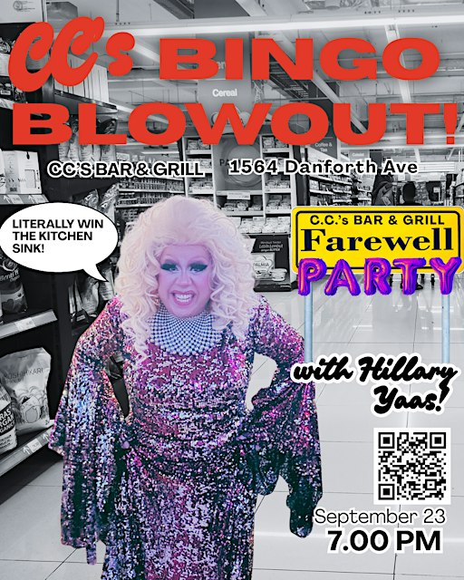 Drag Bingo w/Hillary Yaas