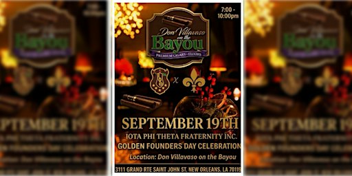 Iota Phi Theta Fraternity Inc.-Sigma Omega Alumni Founders' Day Celebration