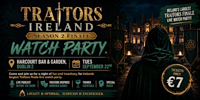 Traitors Ireland S2 Finale Watch Party