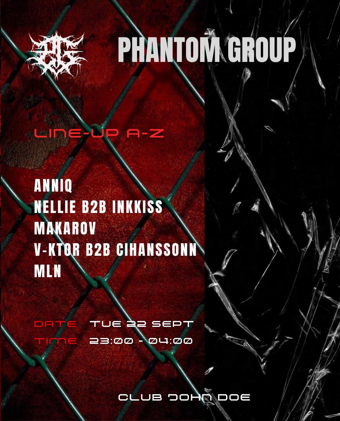 [PHANTOM GROUP] KLUBNACHT w Jøel