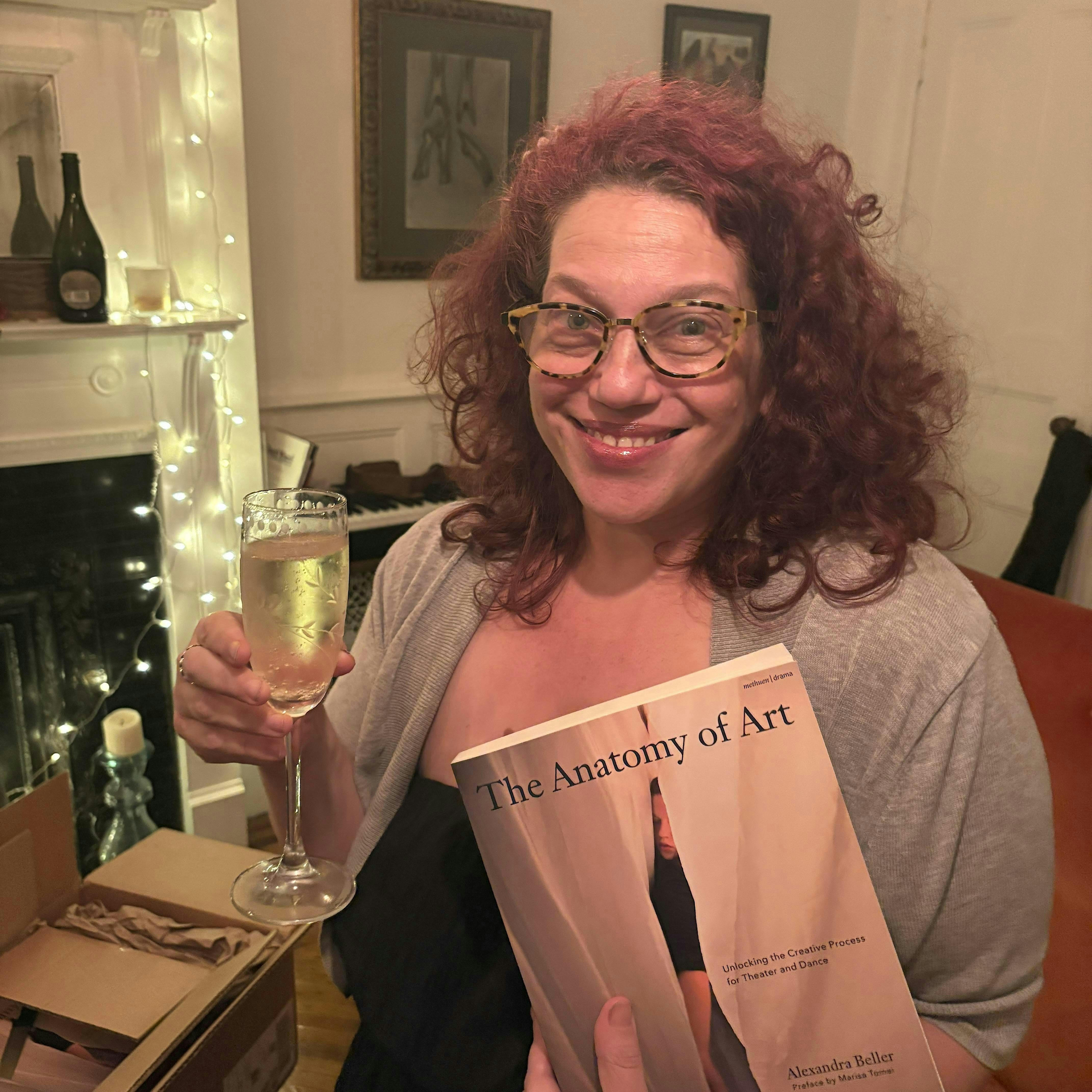 The Anatomy of Art: Book Launch (and Alexandra's Bday too!)