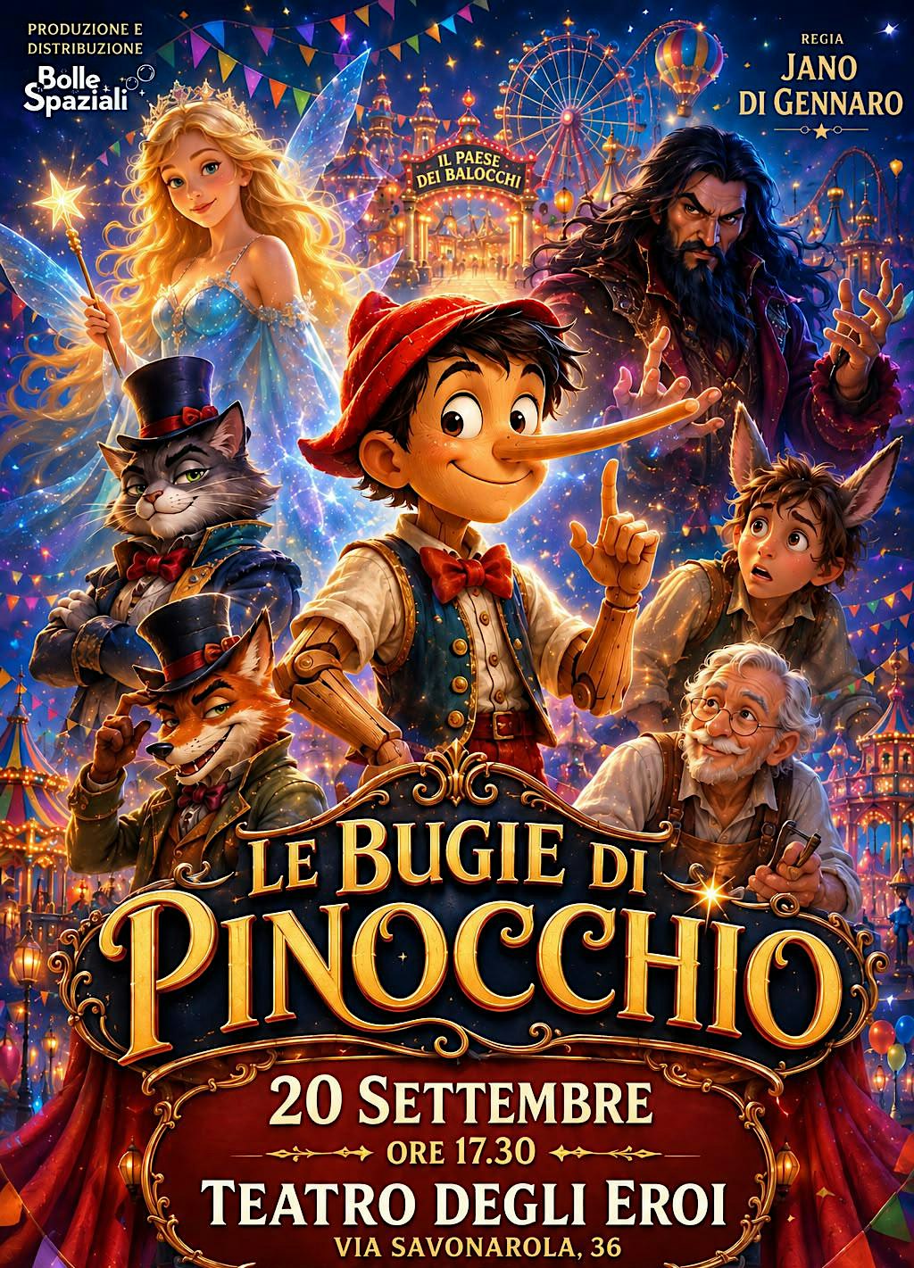 "Le bugie di Pinocchio"