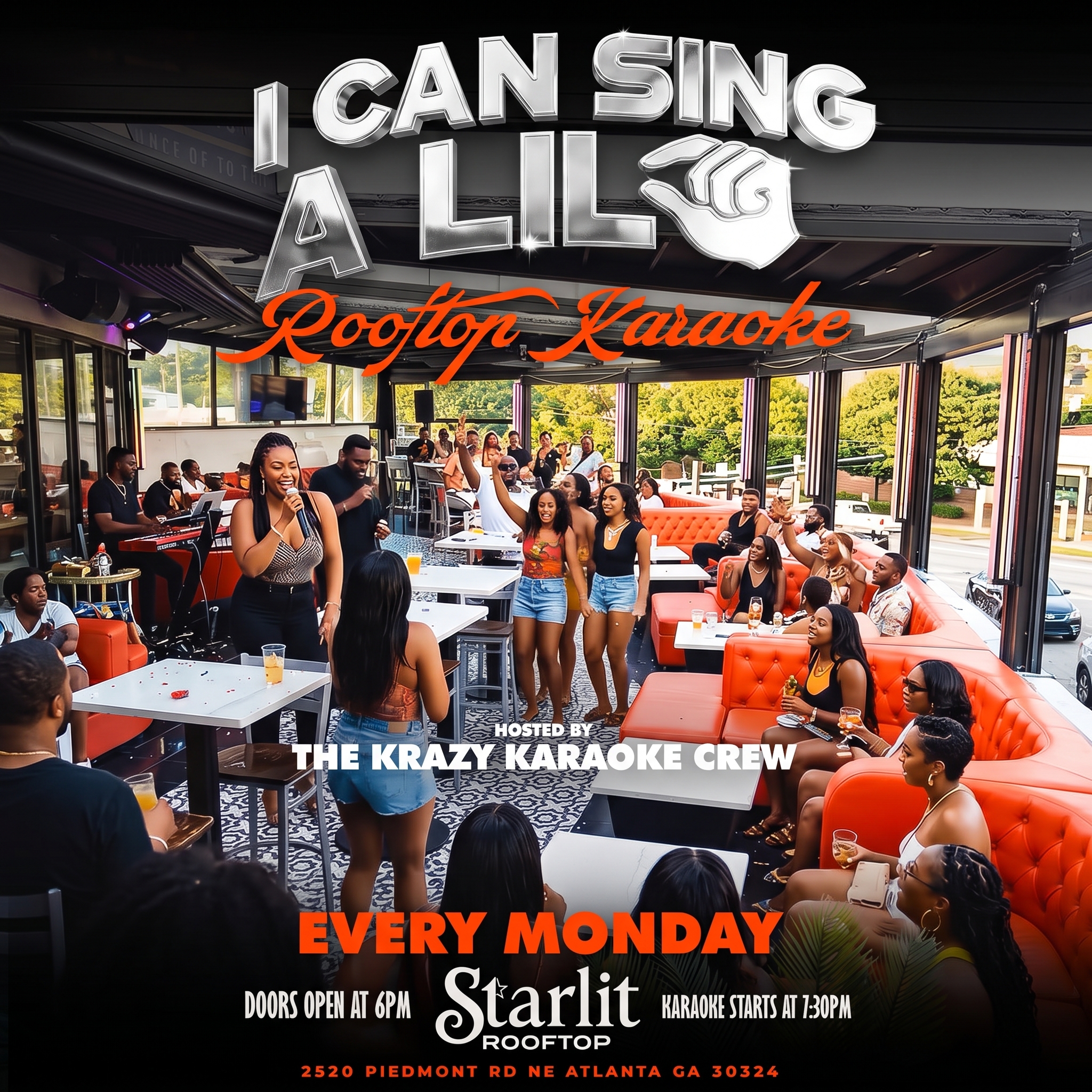 Happy Hour Krazy Karaoke and  I ❤️ R&B Mondays  