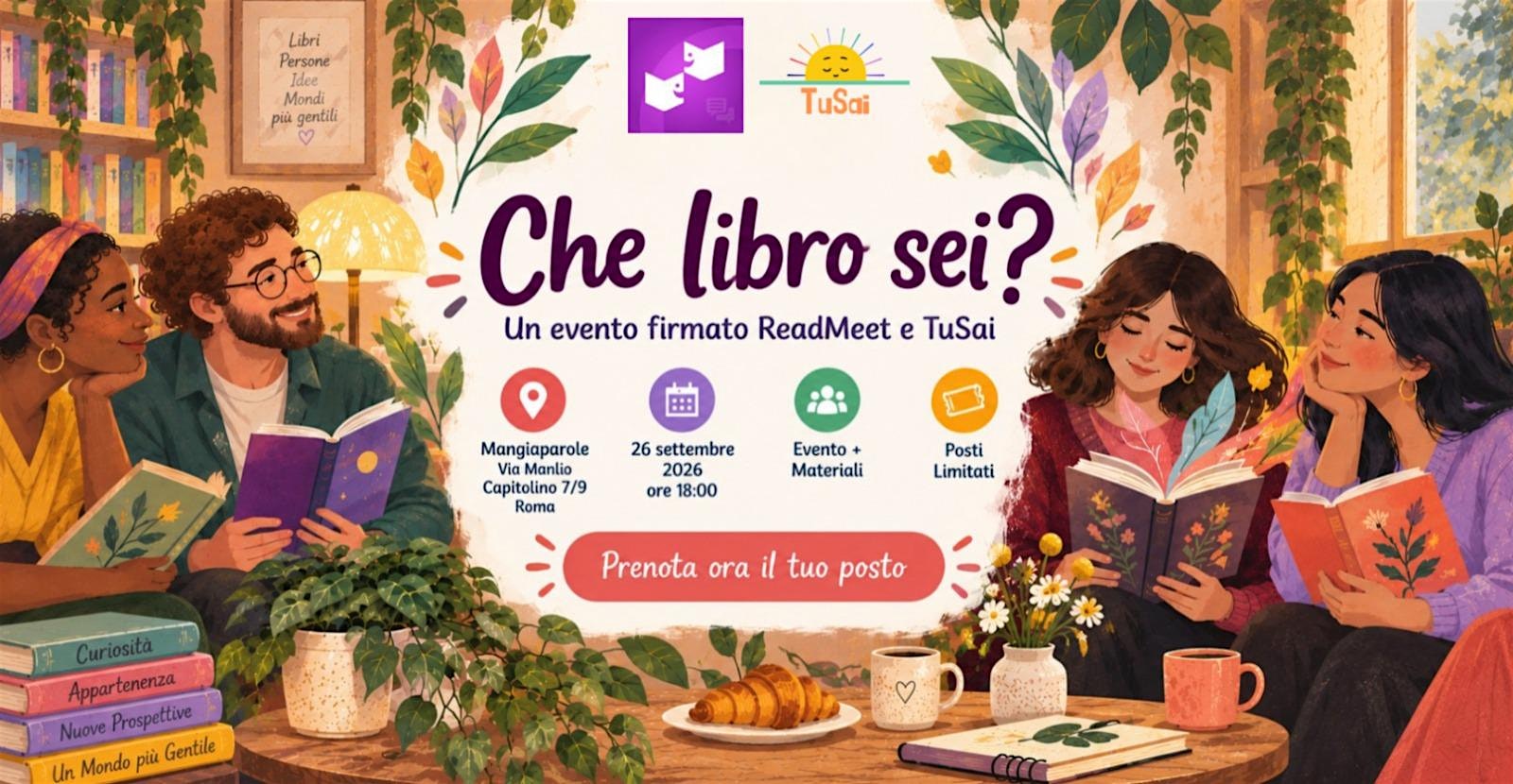 Che libro sei? – Workshop esperienziale