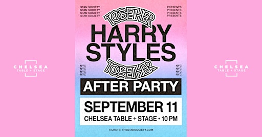 Stan Society presents Harry Styles After Party