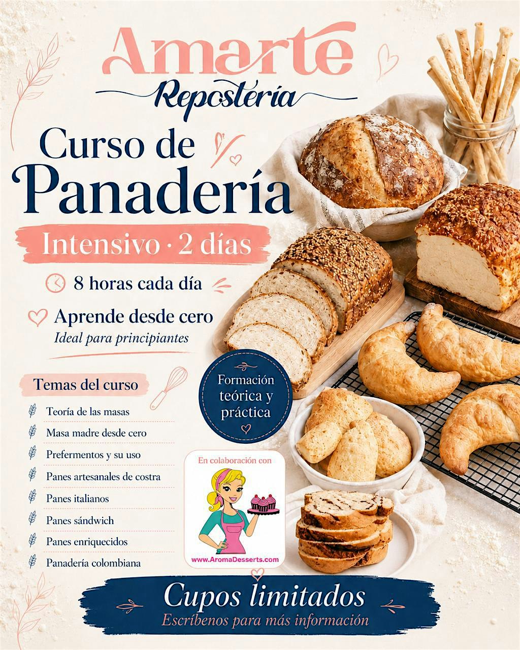 Curso Intensivo de Panaderia con Masa Madre