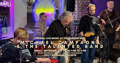 Original Live Music with Michael Campagna & The Talented Band