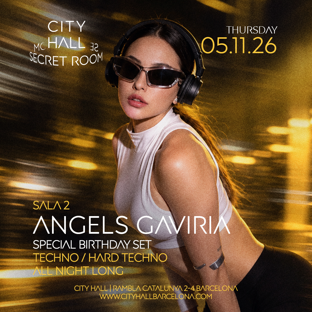 ANGELS GAVIRIA l SECRET ROOM l TECHNO / HARD TECHNO ALL NIGHT LONG
