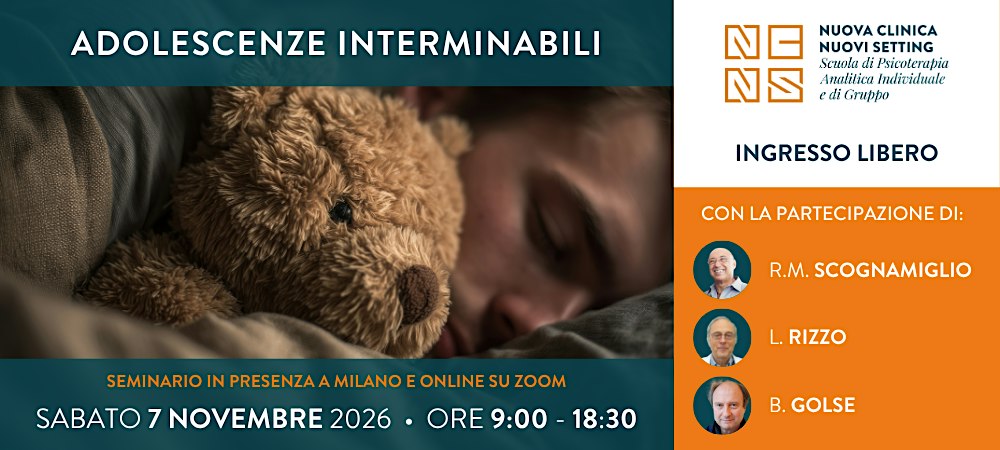 Seminario gratuito con ECM | ADOLESCENZE INTERMINABILI