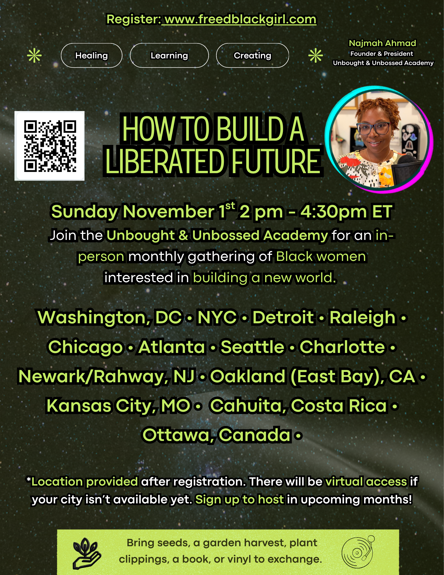 How to Build a Liberated Future