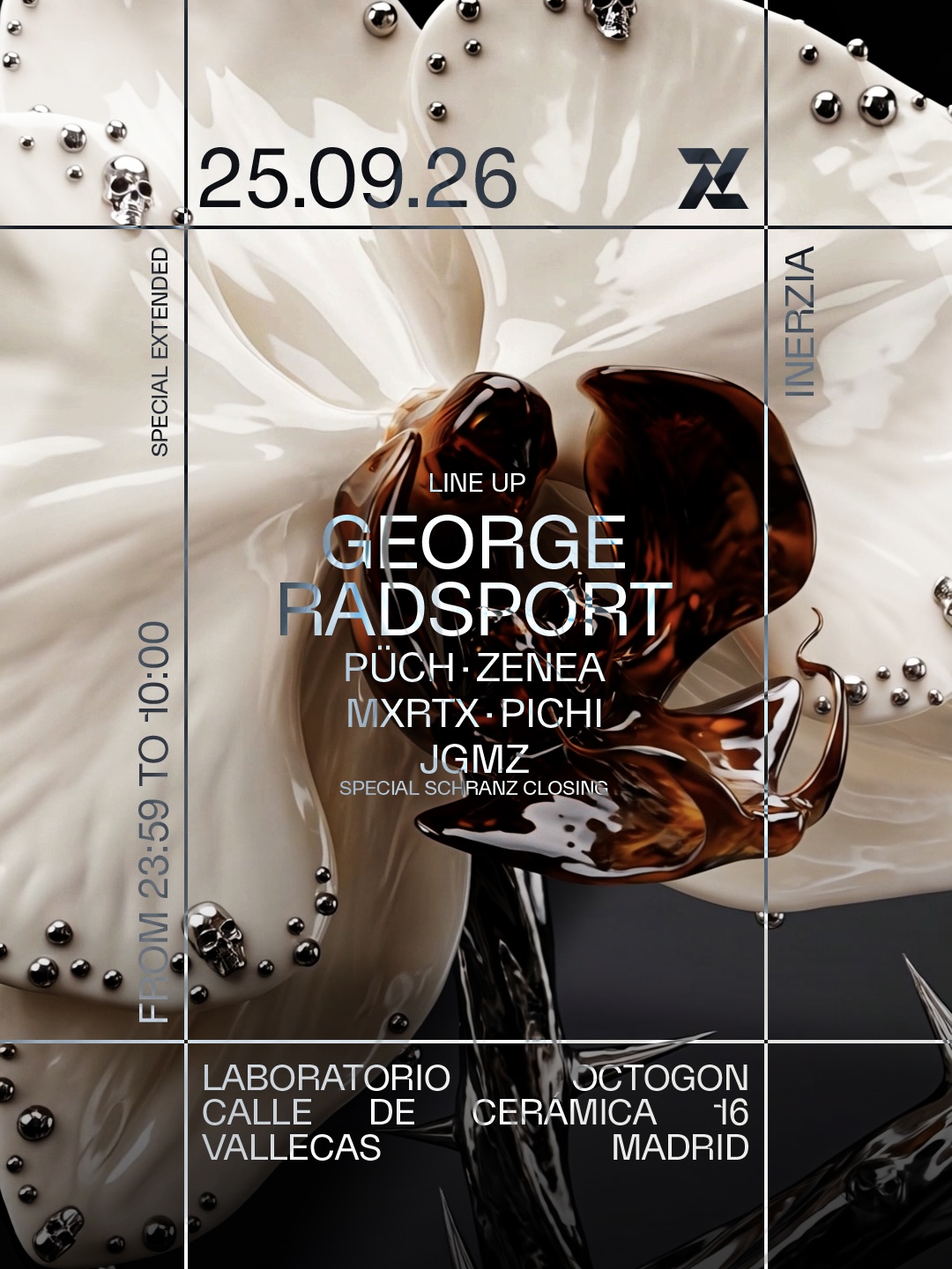 HASTA LAS 10AM · INERZIA 003 w GEORGE RADSPORT