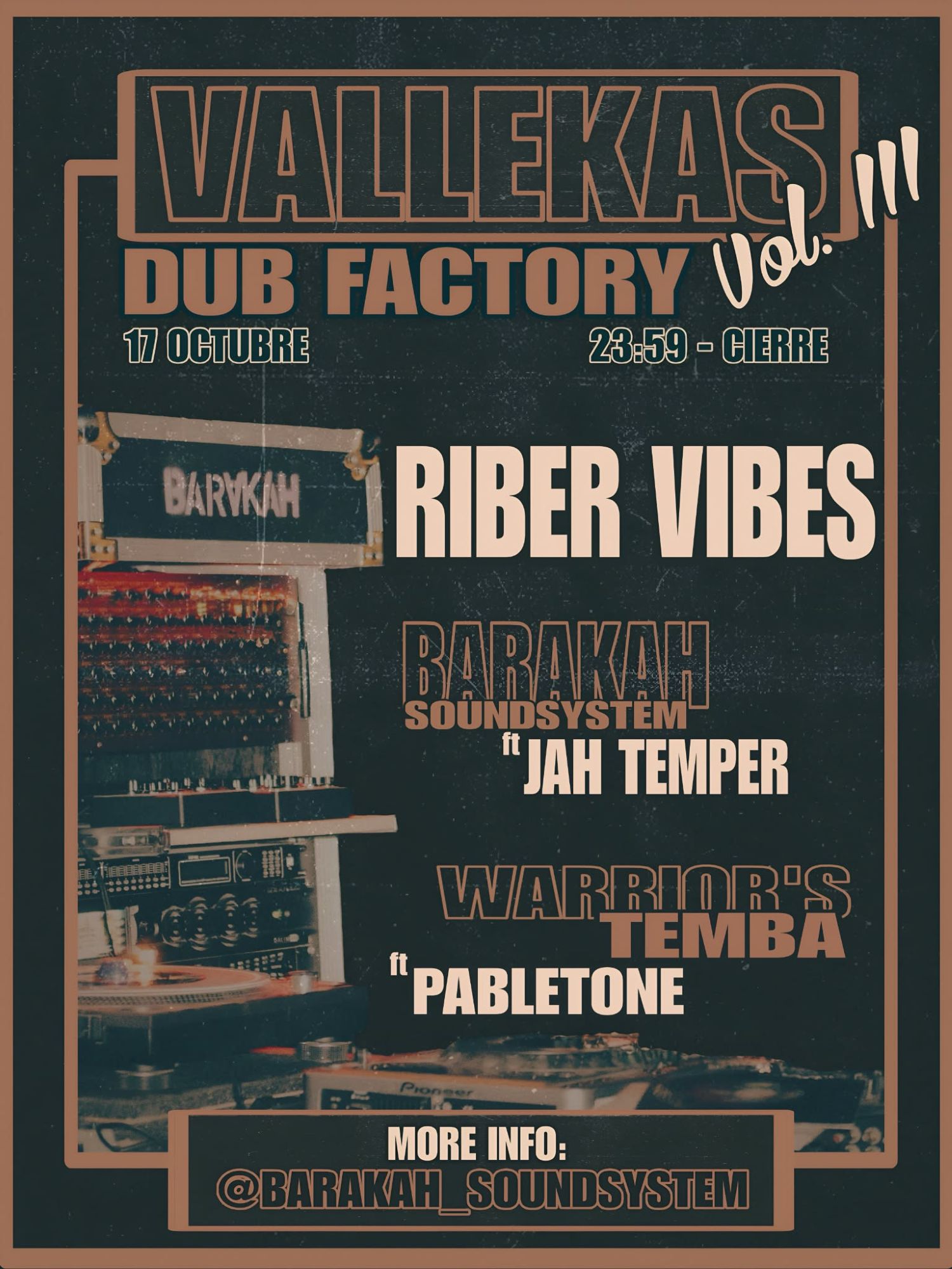 VALLEKAS DUB FACTORY V.III