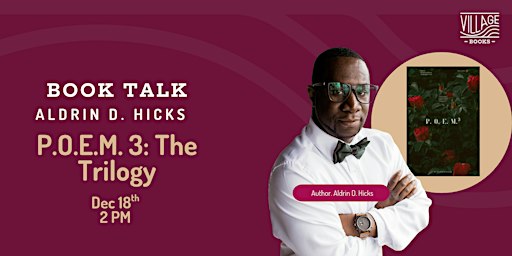 Aldrin D. Hicks - Book Signing