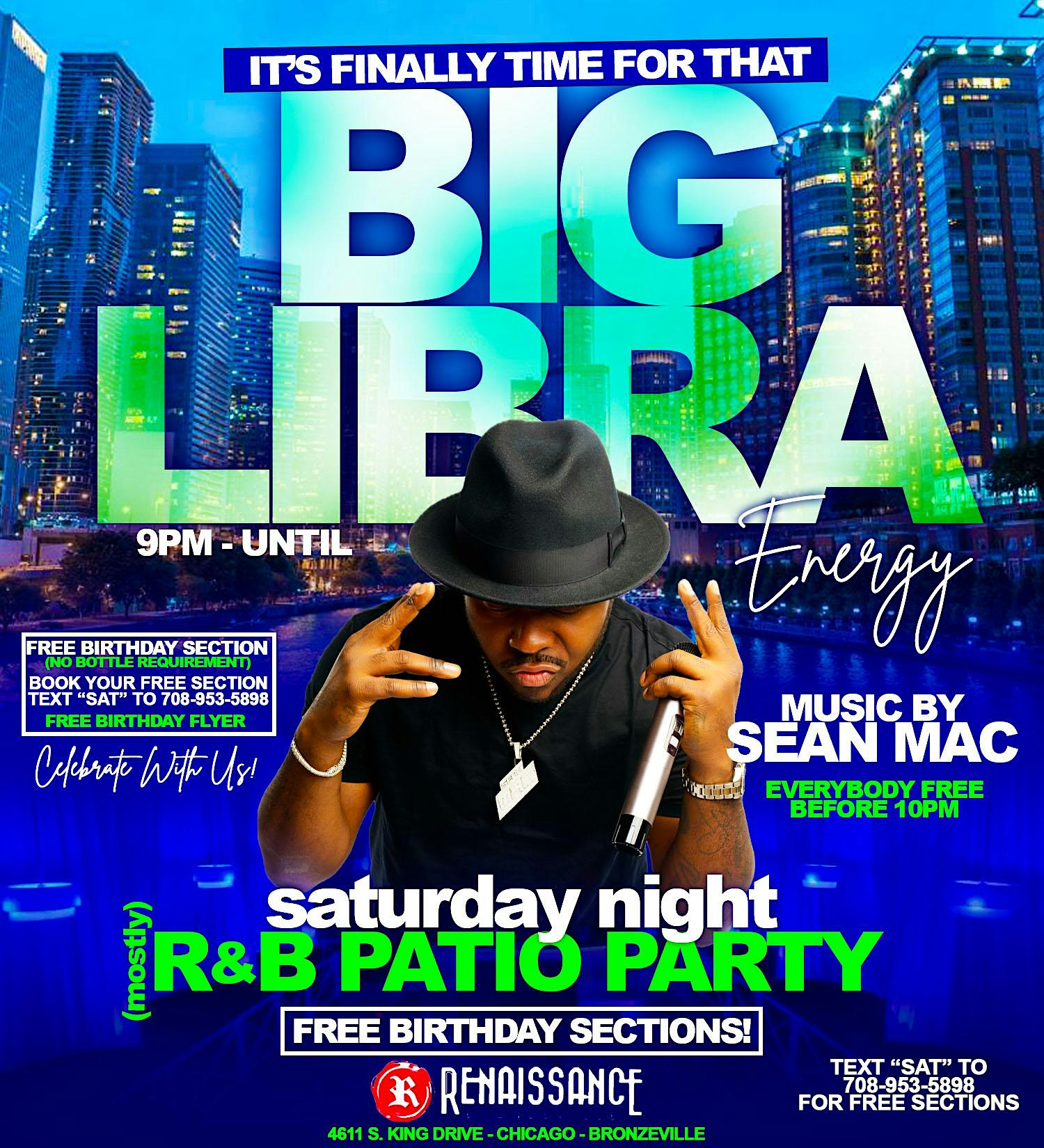 Saturday Nights at Renaissance Patio R&B Party