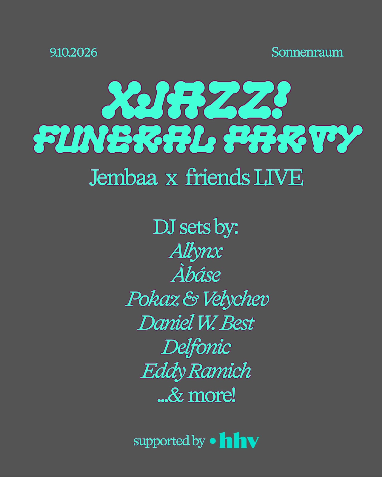 XJAZZ Funeral Party