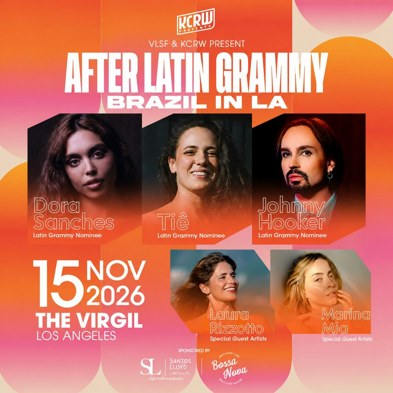 VLSF & KCRW Presents