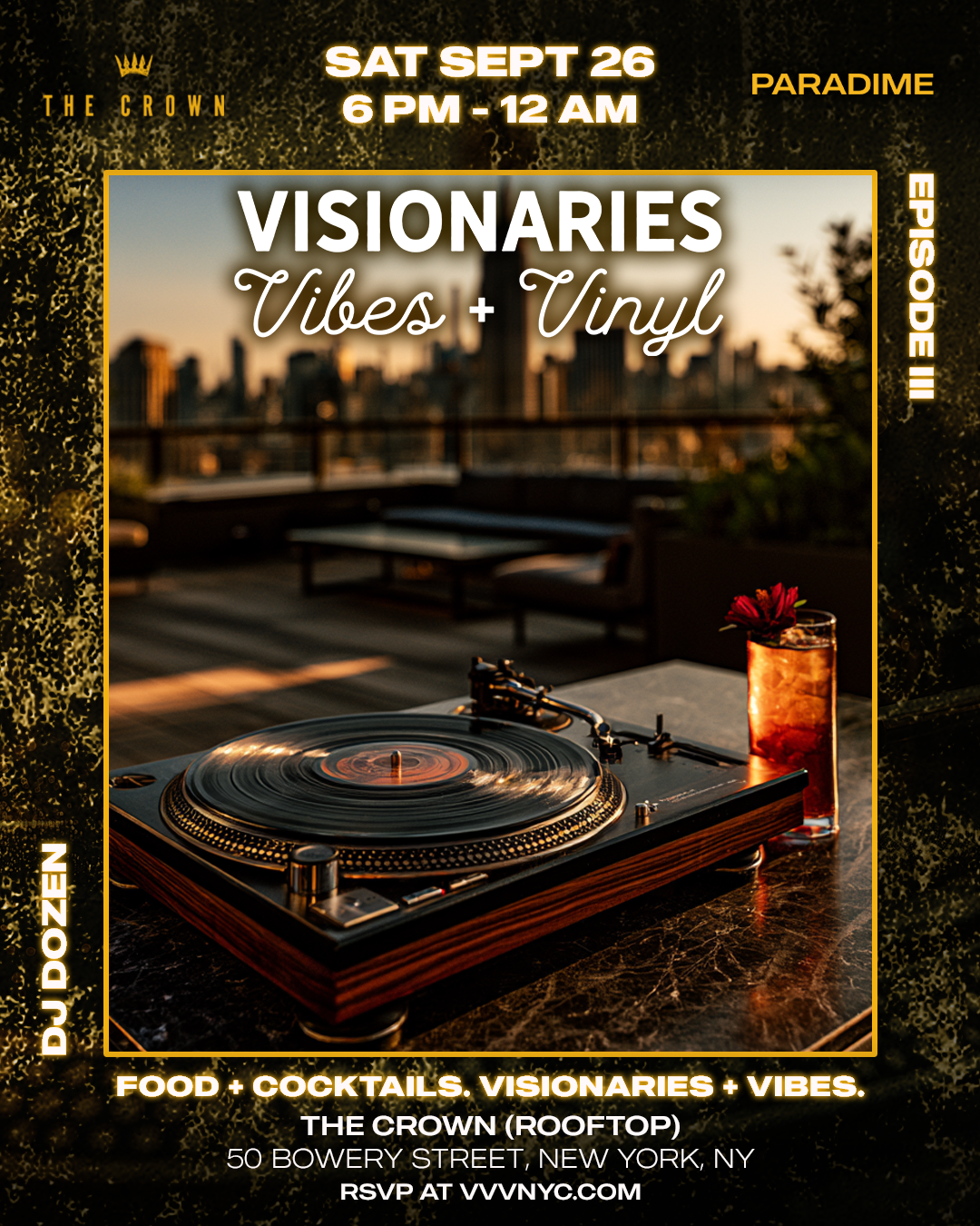 Visionaries, Vibes + Vinyl: End of Summer