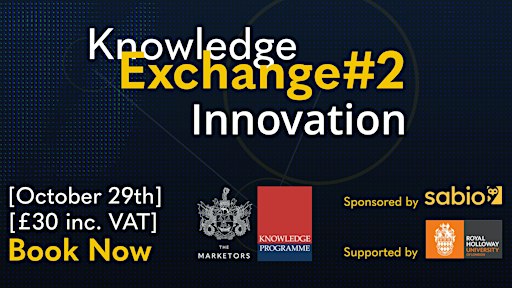 Knowledge Exchange Event Series   Innovation: From Insight to Impact