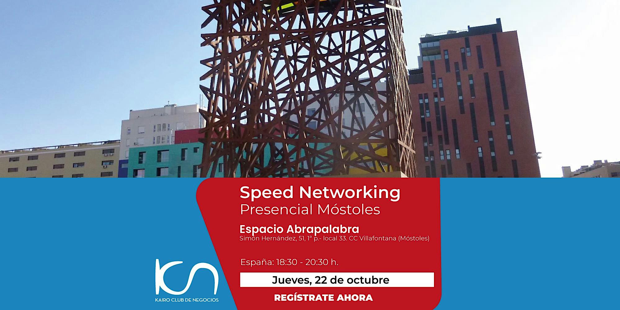 Speed Networking Presencial Móstoles - 22 de octubre