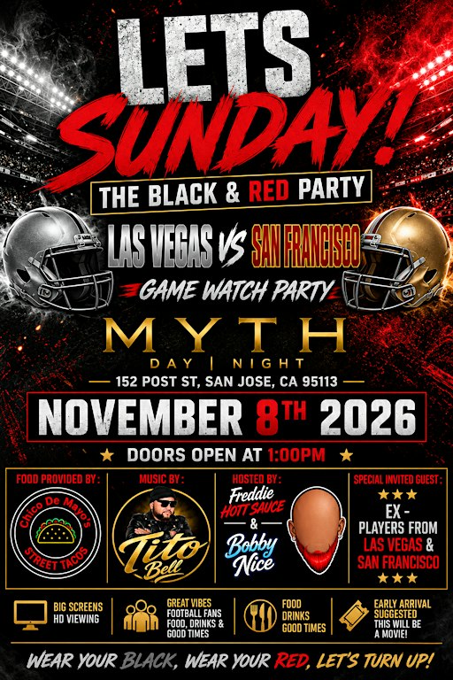 The Black & Red Party at Myth