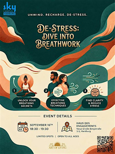 De-Stress: Dive into Breathwork ️