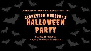 Clarkston Nursery Halloween Party