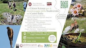 La Citizen Science per il monitoraggio della biodiversità in Centro Italia